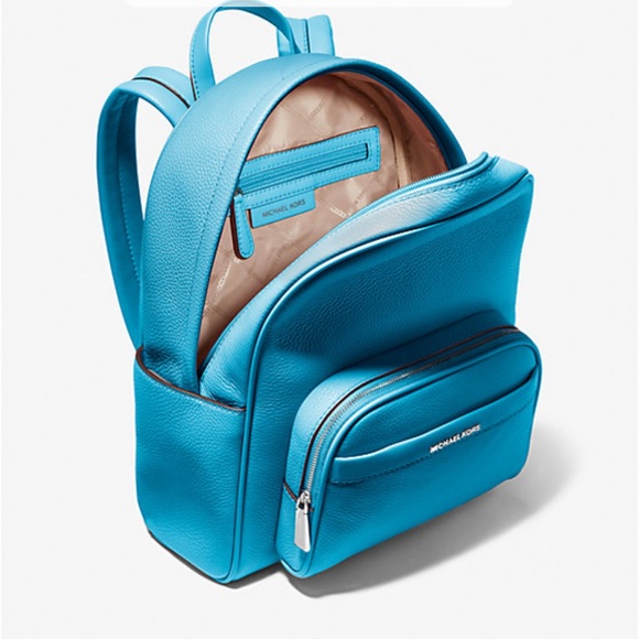 Michael Kors Bex Medium Pebbled Leather Backpack
COLOR SANTORINI BLUE
NWT - Picture 3 of 16
